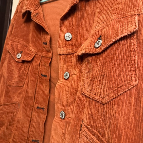 Free People Rust Corduroy Jacket - Picture 4 of 4